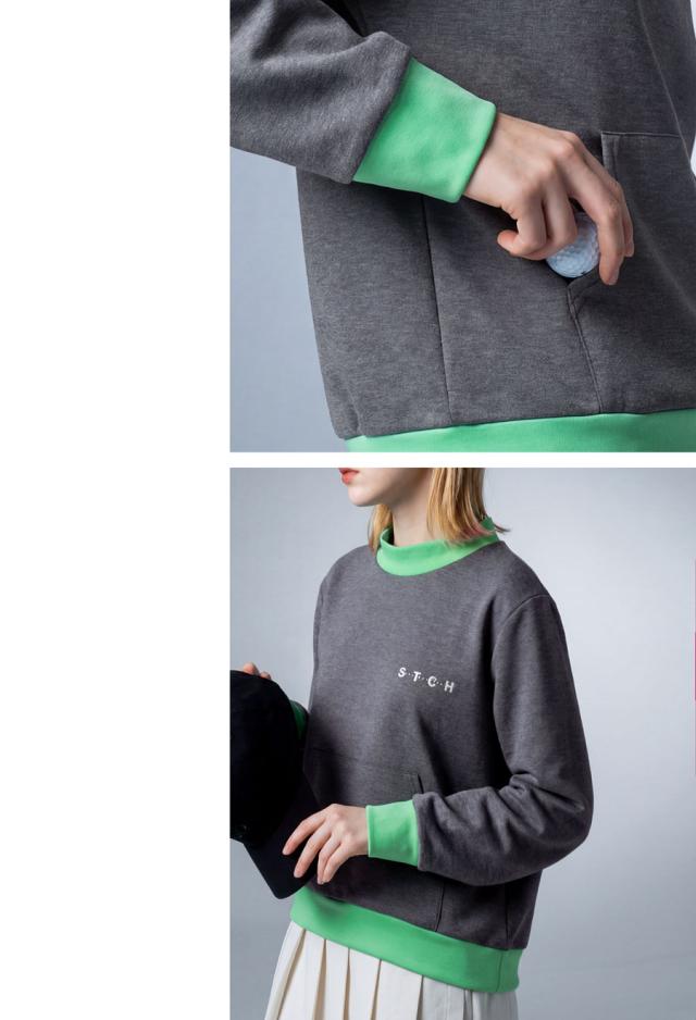 ANTIQUA GOLF×STCH ティーシャツ レディース 貨物輸送無料・(100)電子メール便可