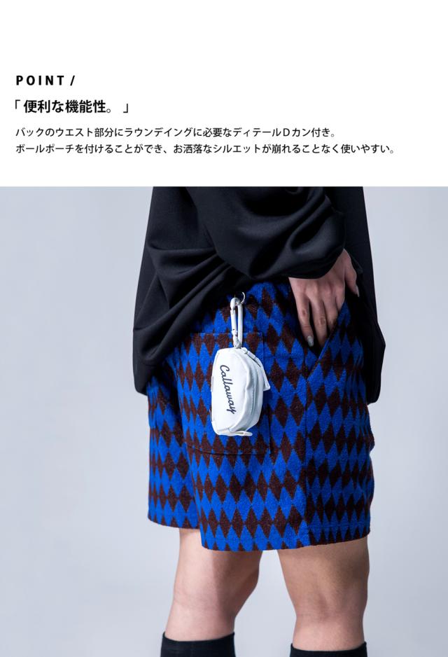 再入荷予定有!ANTIQUA GOLF×STCH 幾何学柄 ハーフパンツ メンズ 送料無料・メール便不可【Z】_11