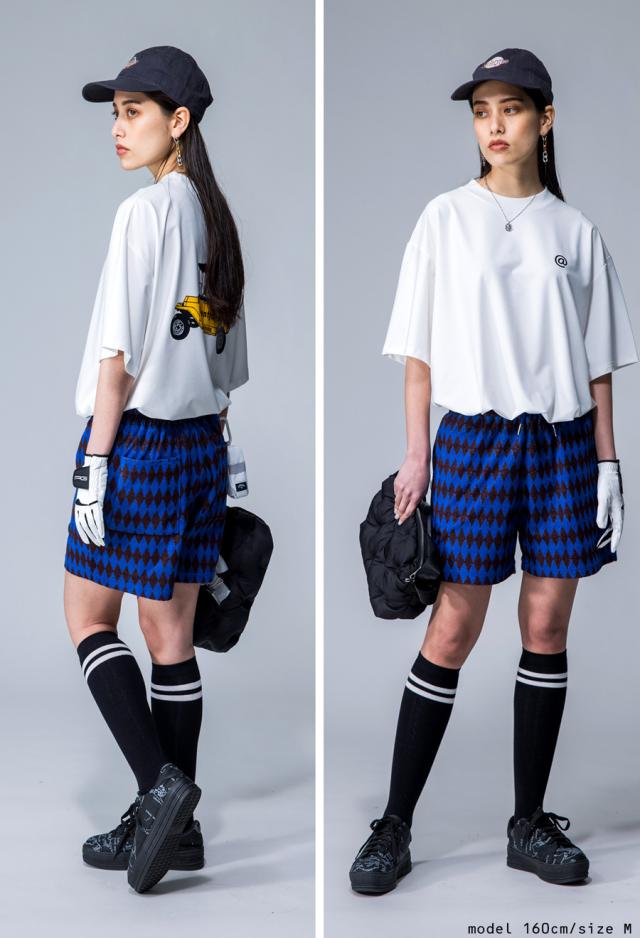 再入荷予定有!ANTIQUA GOLF×STCH 幾何学柄 ハーフパンツ メンズ 送料無料・メール便不可【Z】_13