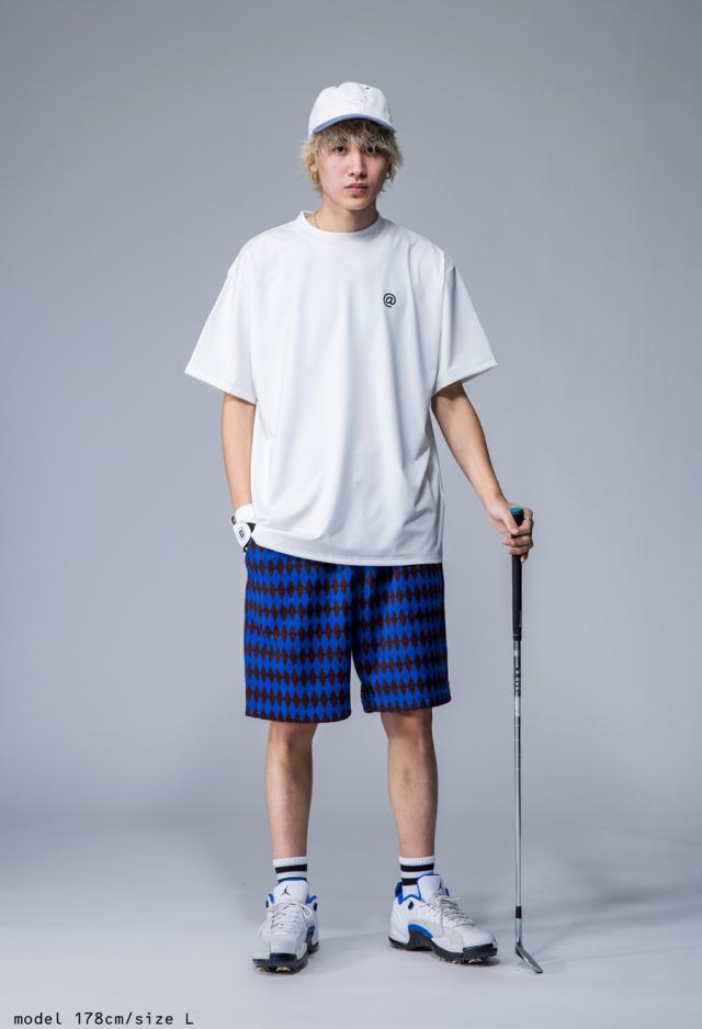 再入荷予定有!ANTIQUA GOLF×STCH 幾何学柄 ハーフパンツ メンズ 送料無料・メール便不可【Z】_17