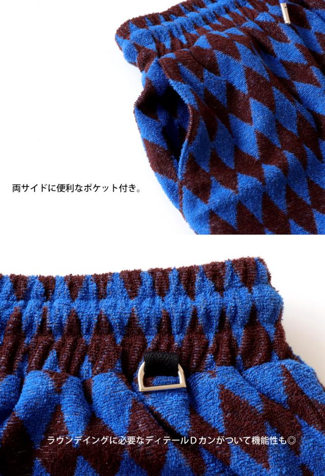 再入荷予定有!ANTIQUA GOLF×STCH 幾何学柄 ハーフパンツ メンズ 送料無料・メール便不可【Z】_6