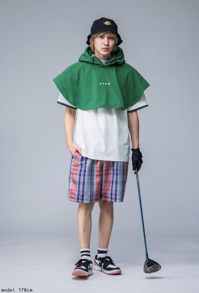 ANTIQUA GOLF×STCH レインポンチョ レディース 送料無料・(100)メール便可_11