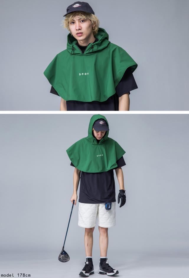 ANTIQUA GOLF×STCH レインポンチョ レディース 送料無料・(100)メール便可_13