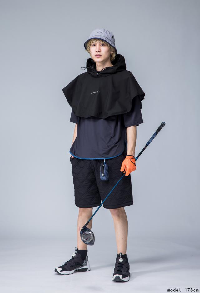 ANTIQUA GOLF×STCH レインポンチョ レディース 送料無料・(100)メール