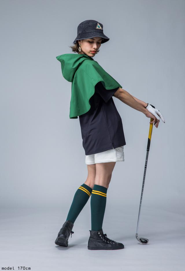 ANTIQUA GOLF×STCH レインポンチョ レディース 送料無料・(100)メール便可_3