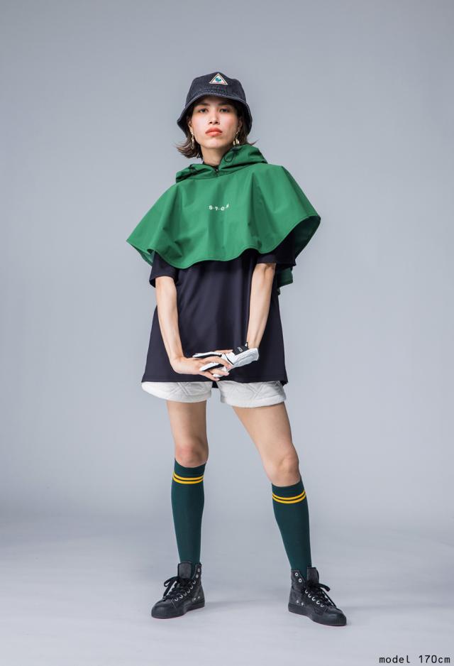 ANTIQUA GOLF×STCH レインポンチョ レディース 送料無料・(100)メール便可_8