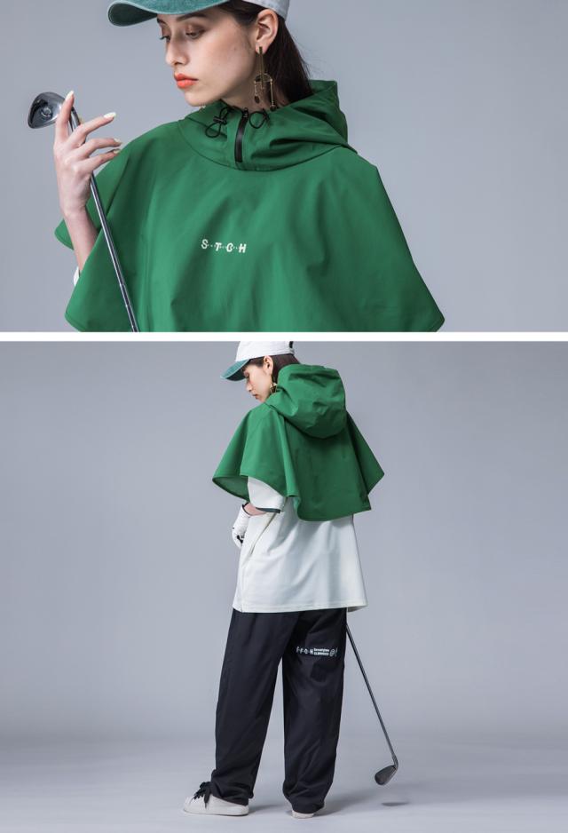 ANTIQUA GOLF×STCH レインポンチョ レディース 送料無料・(100)メール便可_9