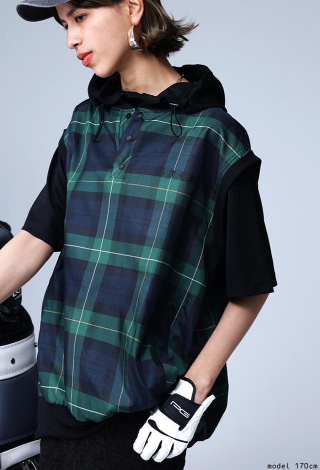ANTIQUA GOLF×STCH ベスト レディース 送料無料・再入荷 (100)メール便可