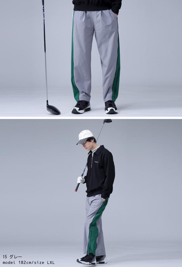 ANTIQUA GOLF×STCH パイピングパンツ メンズ 送料無料・(100)メール便可【Z】