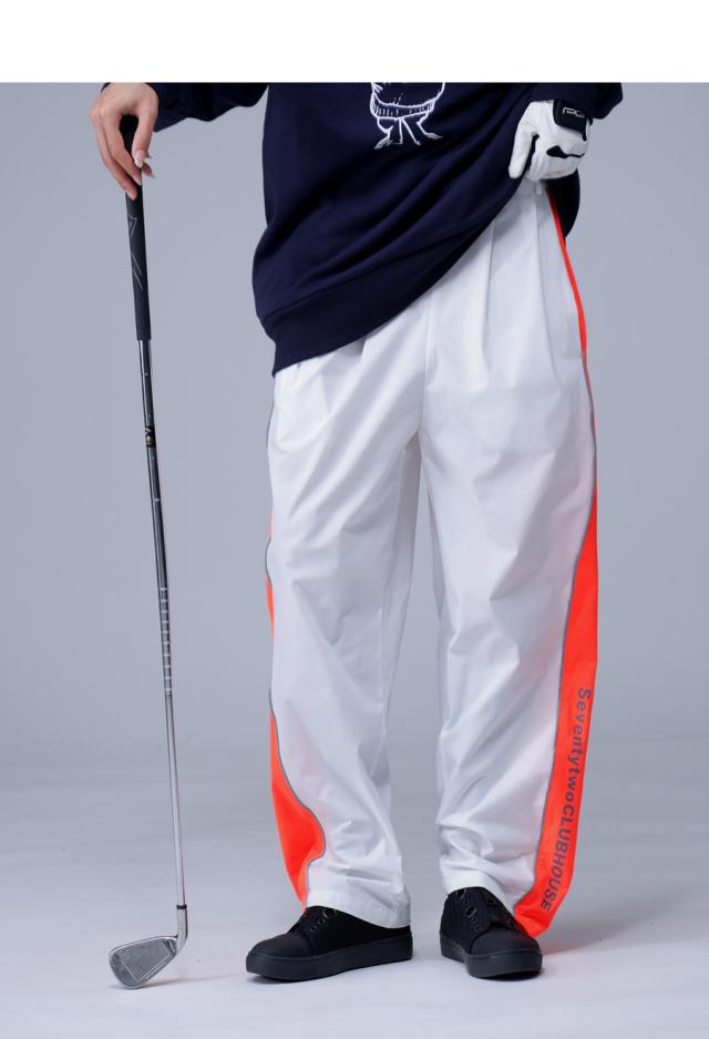 ANTIQUA GOLF×STCH パイピングパンツ メンズ 送料無料・(100)メール便可【Z】