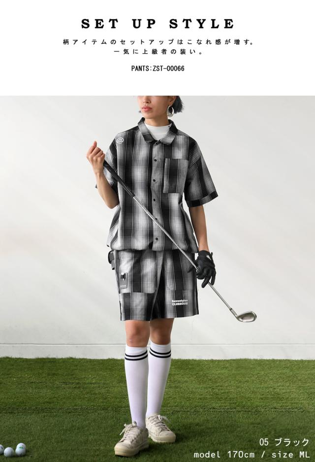 ANTIQUA GOLF×STCH シャツ レディース 送料無料・(500)メール便可の