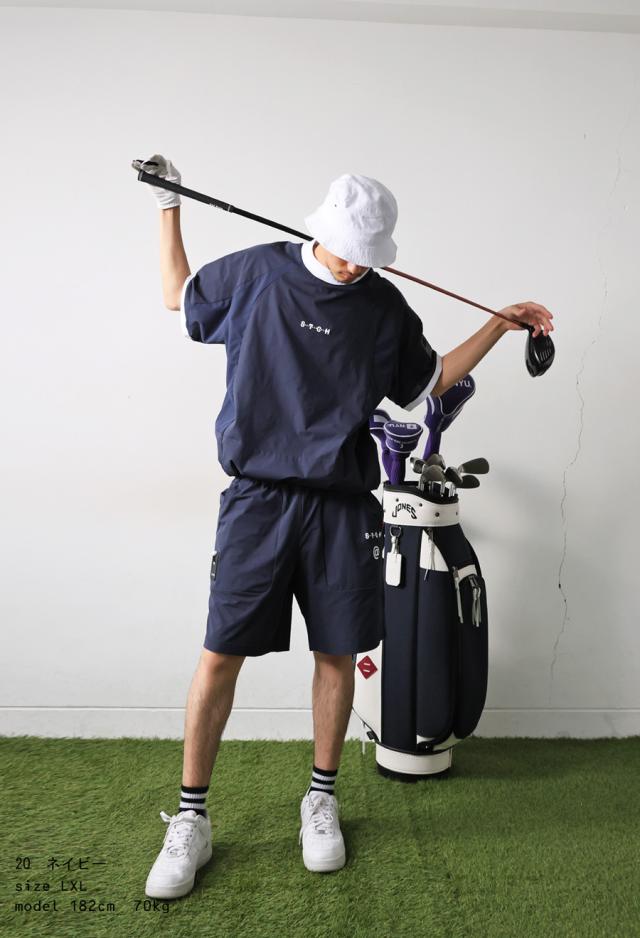 ANTIQUA GOLF×STCH ハーフパンツ メンズ 送料無料・再入荷 (500)メール便可_2