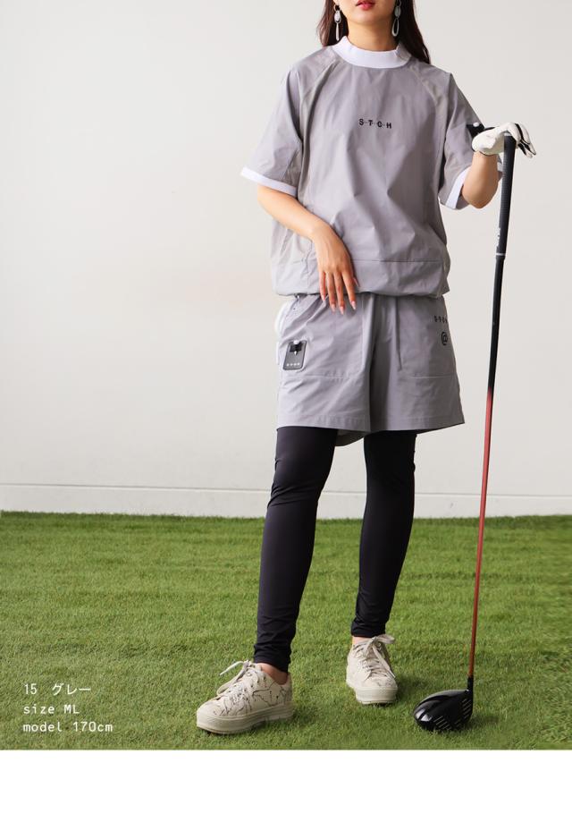ANTIQUA GOLF×STCH ハーフパンツ メンズ 送料無料・再入荷 (500)メール便可_4