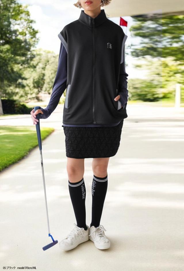 ANTIQUA GOLF×STCH ベスト メンズ 送料無料・メール便不可 ANTIQUA