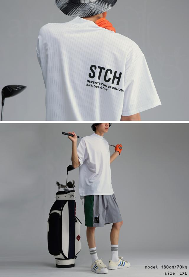 ANTIQUA GOLF×STCH トップス レディース 貨物輸送無料・再入荷 (80)電子メール便可