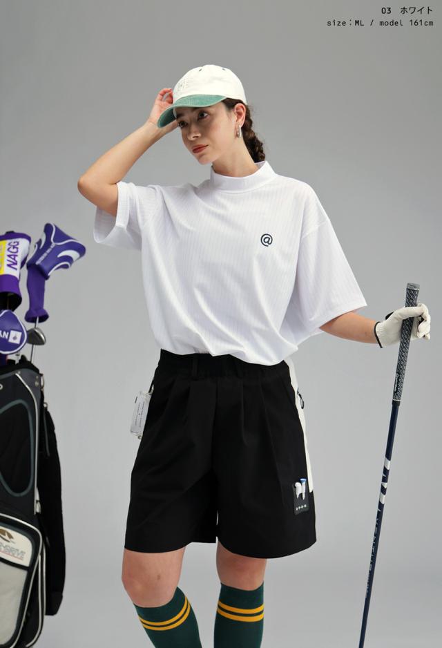 ANTIQUA GOLF×STCH トップス レディース 貨物輸送無料・再入荷 (80)電子メール便可