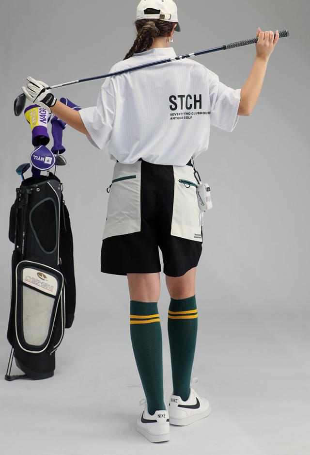 ANTIQUA GOLF×STCH トップス レディース 貨物輸送無料・再入荷 (80)電子メール便可