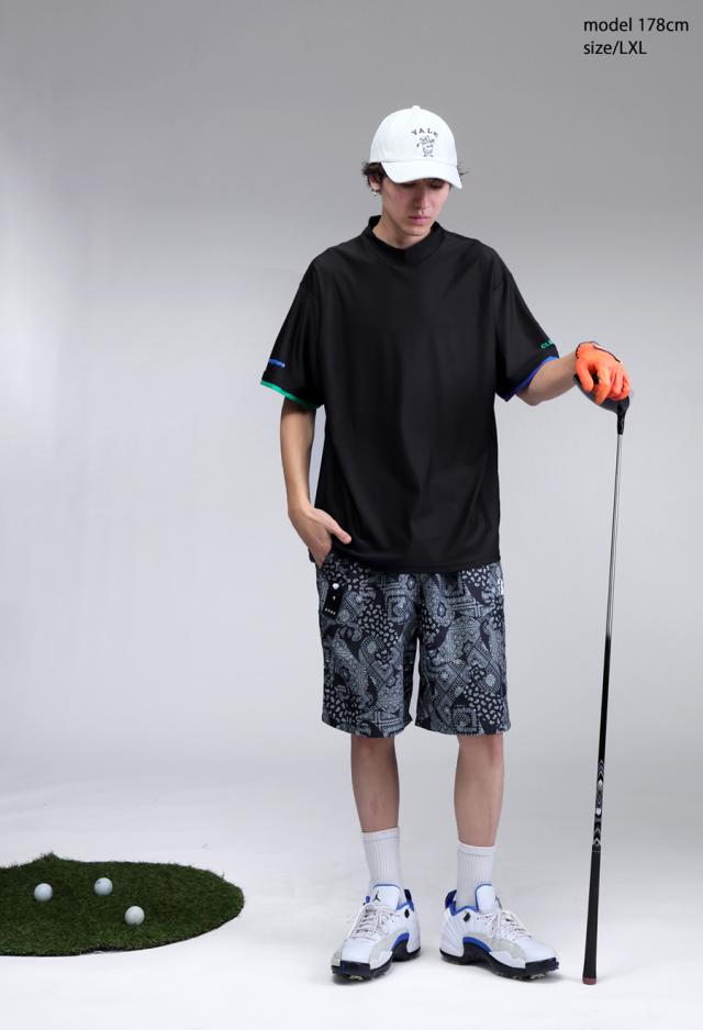 ANTIQUA GOLF×STCH メッシュライクトップス 貨物輸送無料・(80)電子メール便可