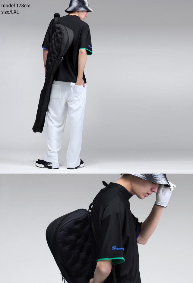 ANTIQUA GOLF×STCH メッシュライクトップス 貨物輸送無料・(80)電子メール便可
