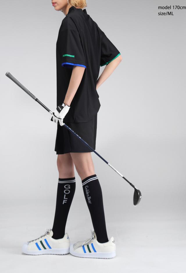 ANTIQUA GOLF×STCH メッシュライクトップス 貨物輸送無料・(80)電子メール便可