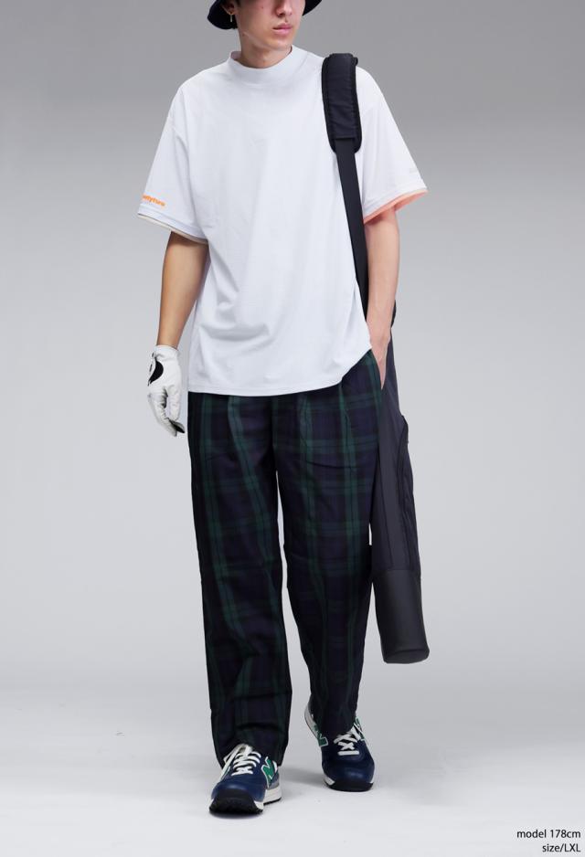 ANTIQUA GOLF×STCH メッシュライクトップス 貨物輸送無料・(80)電子メール便可