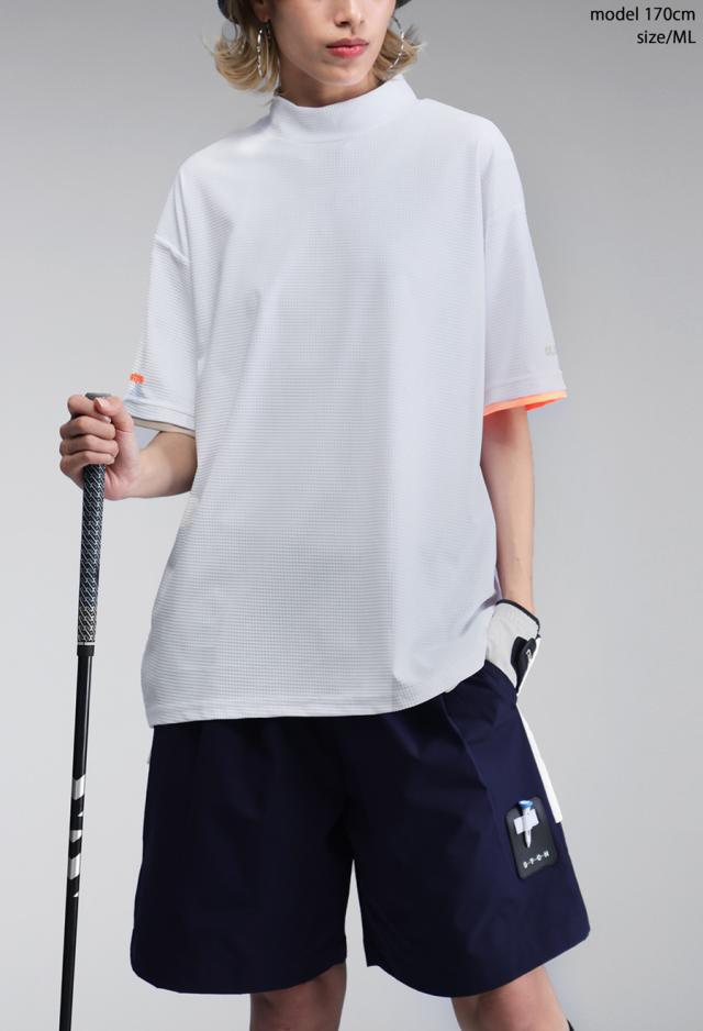 ANTIQUA GOLF×STCH メッシュライクトップス 貨物輸送無料・(80)電子メール便可