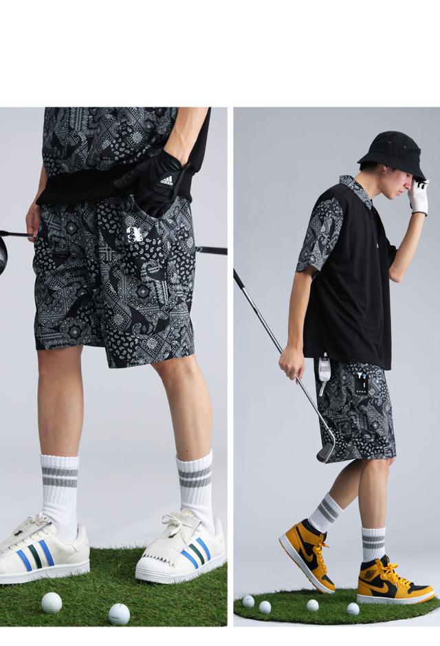 ANTIQUA GOLF×STCH ハーフパンツ メンズ 送料無料・再入荷 (80)メール便可_11