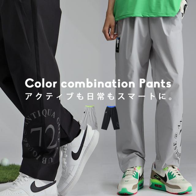 再入荷予定有!ANTIQUA GOLF×STCH パンツ レディース 送料無料・(80)メール便可