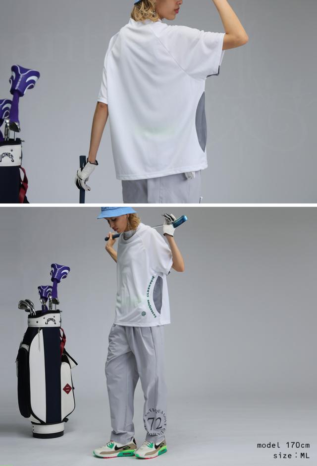 ANTIQUA GOLF×STCH トップス レディース 貨物輸送無料・再入荷 (80)電子メール便可