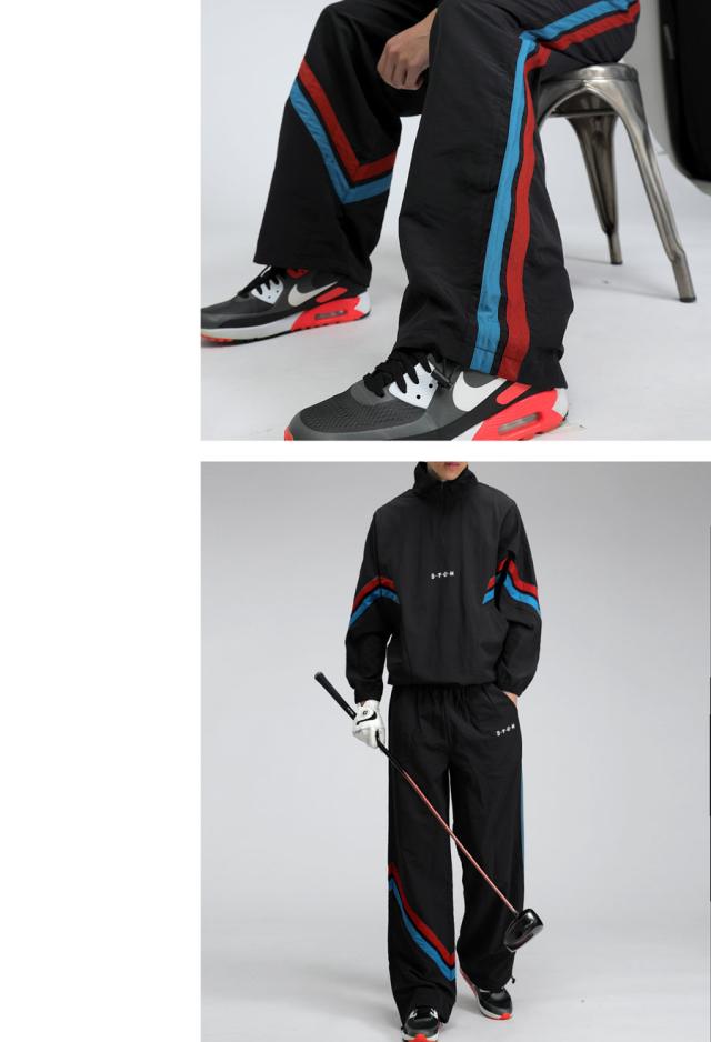 ANTIQUA GOLF×STCH ワイドパンツ 送料無料・再入荷 (100)メール便可の