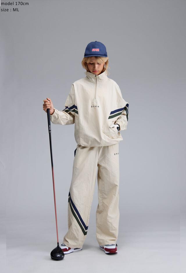 ANTIQUA GOLF×STCH ワイドパンツ 送料無料・再入荷 (100)メール便可 冬新作_4