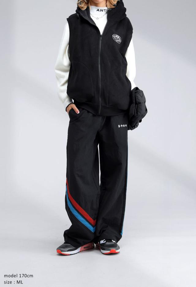 ANTIQUA GOLF×STCH ワイドパンツ 送料無料・再入荷 (100)メール便可 冬新作_8