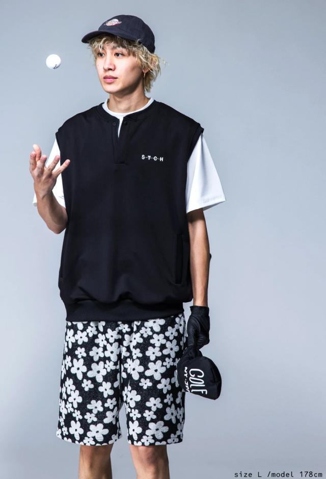 ANTIQUA GOLF×STCH 花柄 ハーフパンツ メンズ 送料無料・新色登場 メール便不可_16