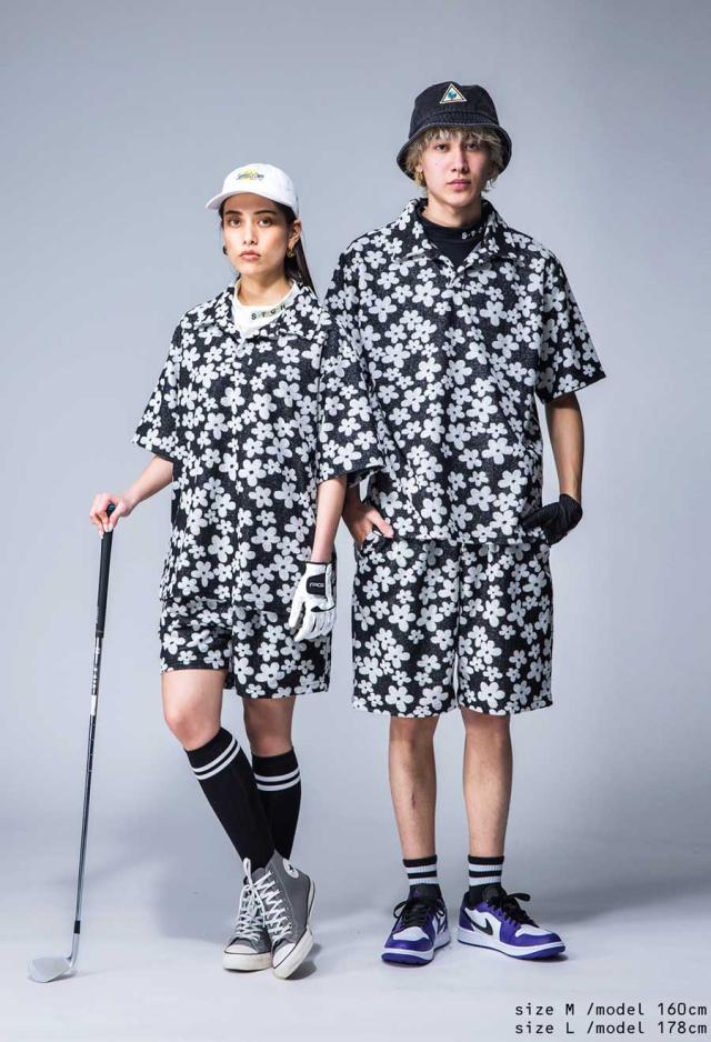 ANTIQUA GOLF×STCH 花柄 ハーフパンツ メンズ 送料無料・新色登場 メール便不可_3