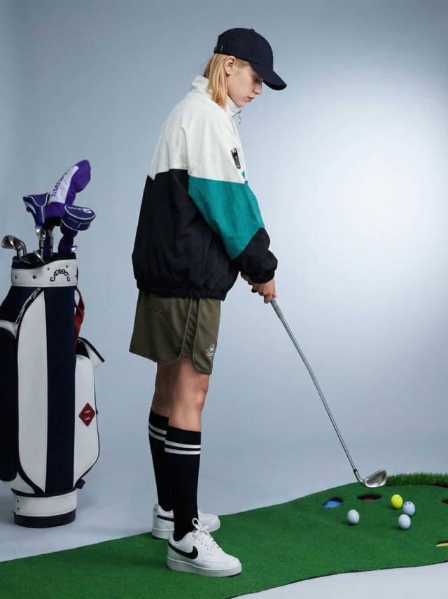 ANTIQUA GOLF×STCH ブルゾン レディース 送料無料・(500)メール便可 春新作_11