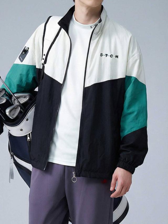 ANTIQUA GOLF×STCH ブルゾン レディース 送料無料・(500)メール便可 春新作_12