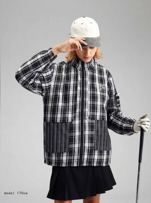 ANTIQUA GOLF×STCH ブルゾン レディース 送料無料・メール便不可 春新作_4