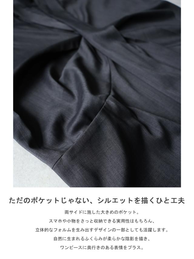 ワンピース レディース ロング 半袖 ツイスト 送料無料 ・メール便不可 夏新作_6