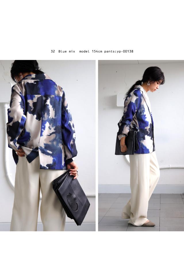 水彩柄ジャケット ジャケット トップス レディース 送料無料・(100)メール便可 冬新作の通販は 水彩柄ジャケット ジャケット トップス レディース 送料無料・(100)メール便可 冬新作の通販は