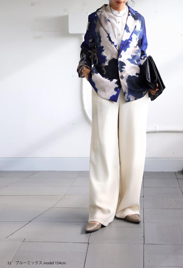 水彩柄ジャケット ジャケット トップス レディース 送料無料・(100)メール便可 冬新作の通販は 水彩柄ジャケット ジャケット トップス レディース 送料無料・(100)メール便可 冬新作の通販は