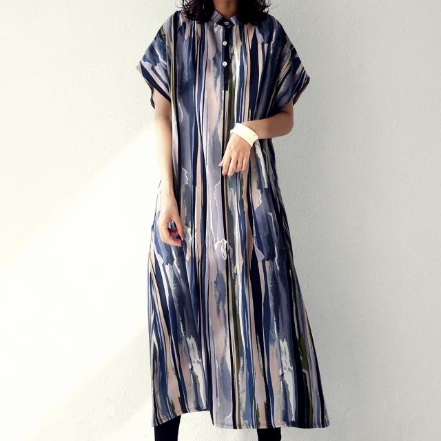 ストライプ柄ワンピース ワンピース 半袖 ロング 送料無料 6月10日0時 発売 100 メール便可の通販はau Pay マーケット Antiqua ストライプ柄ワンピース ワンピース 半袖 ロング 送料無料 6月10日0時 発売 100 メール便可の通販はau Pay マーケット Antiqua
