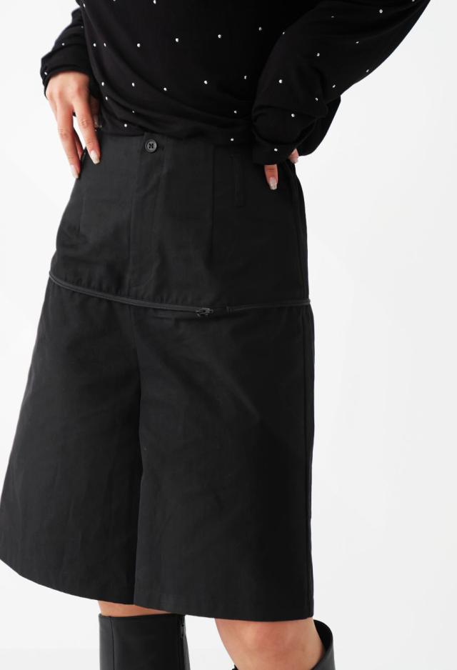 2WAY ロングスカート×ハーフパンツ レディース 送料無料・メール便不可 春新作_9