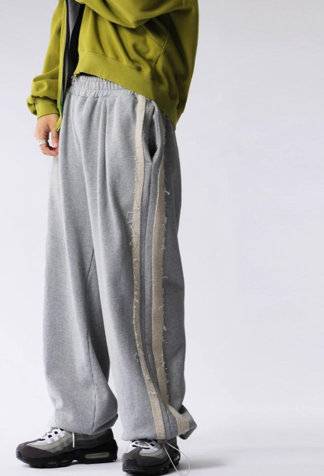 サイドライン 裏毛 スウェットパンツ メンズ 綿 送料無料・メール便不可 冬新作_17