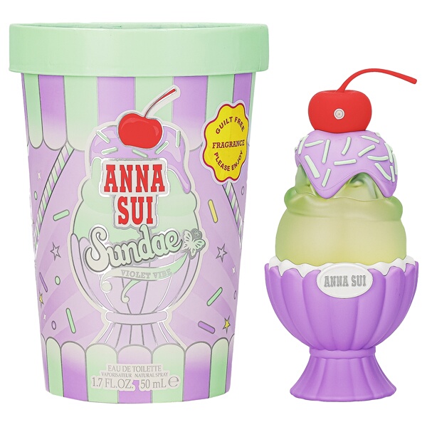 アナスイ 香水 女性用 サンデー ヴァイオレット バイブ EDT・SP 50ml SUNDAE VIOLET VIBE ANNA SUI