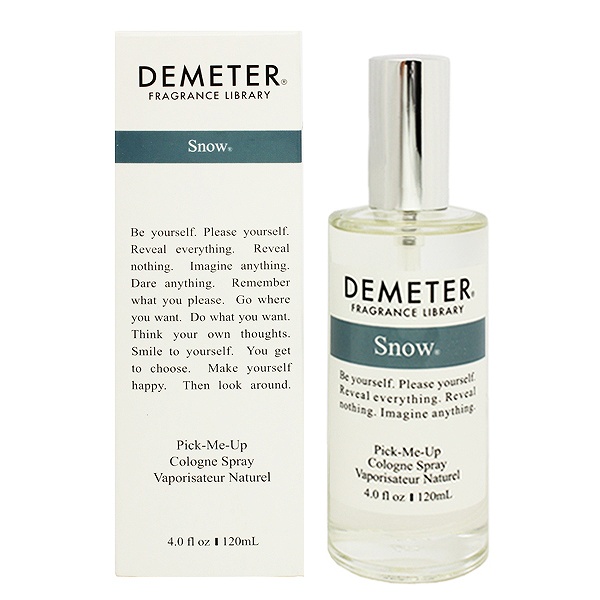 ディメーター 香水 男性用・女性用 スノー EDC・SP 120ml SNOW PICK ME UP COLOGNE DEMETER