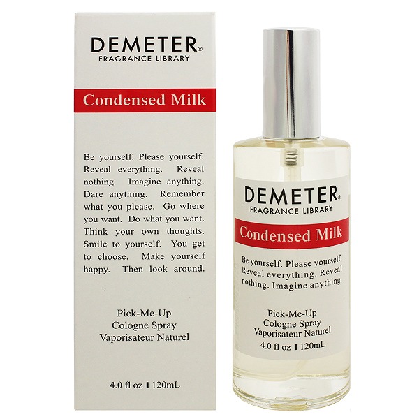 ディメーター 香水 男性用・女性用 コンデンスミルク EDC・SP 120ml CONDENSED MILK COLOGNE DEMETER