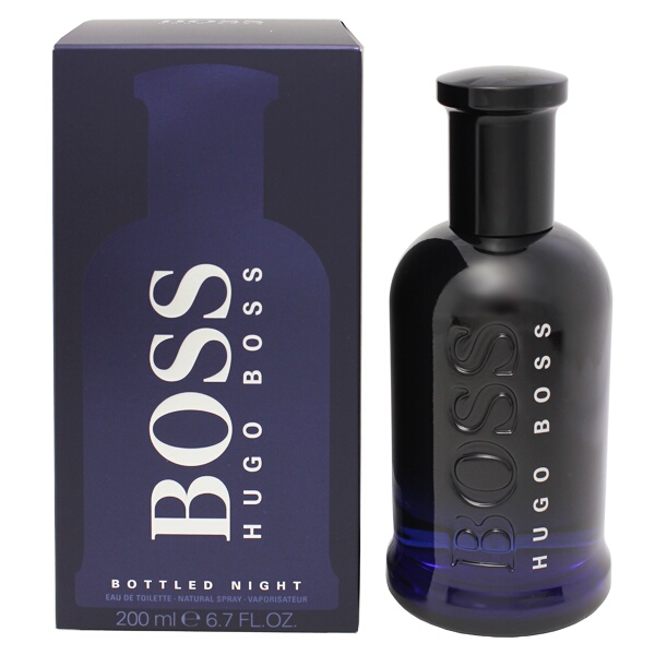 ヒューゴボス 香水 男性用 ボス ボトルド ナイト EDT・SP 200ml 送料無料 BOSS BOTTLED NIGHT HUGO BOSS