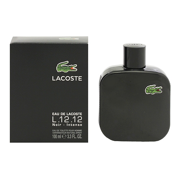 香水 男性用 オーデ ラコステ L.12.12 ノワール EDT・SP 100ml 送料無料 EAU DE LACOSTE L.12.12 NOIR POUR HOMME