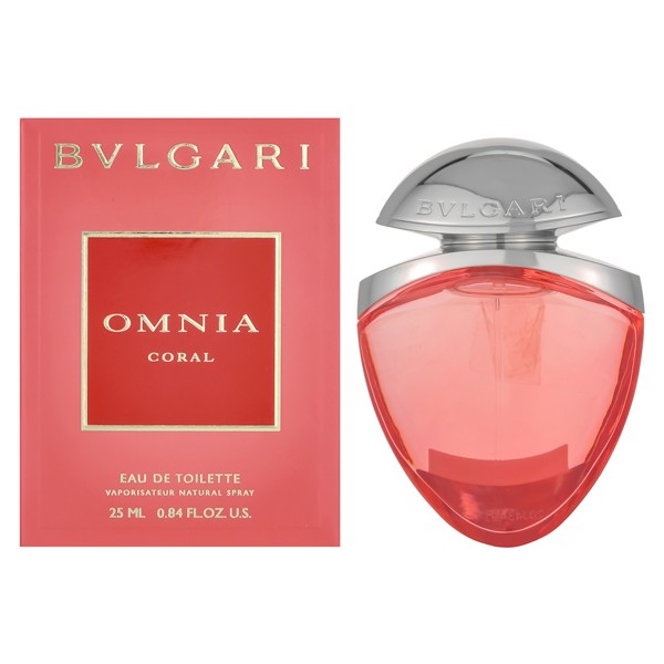 ブルガリ 香水 レディース オムニア コーラル ジュエルチャーム EDT・SP 25ml 送料無料 OMNIA CORAL BVLGARI