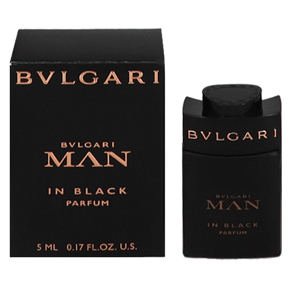 香水 男性用 ブルガリ マン インブラック ミニボトルP・BT 5ml BVLGARI